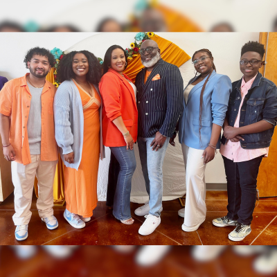 Fitzpatrick and Tashanti Pitts with their family